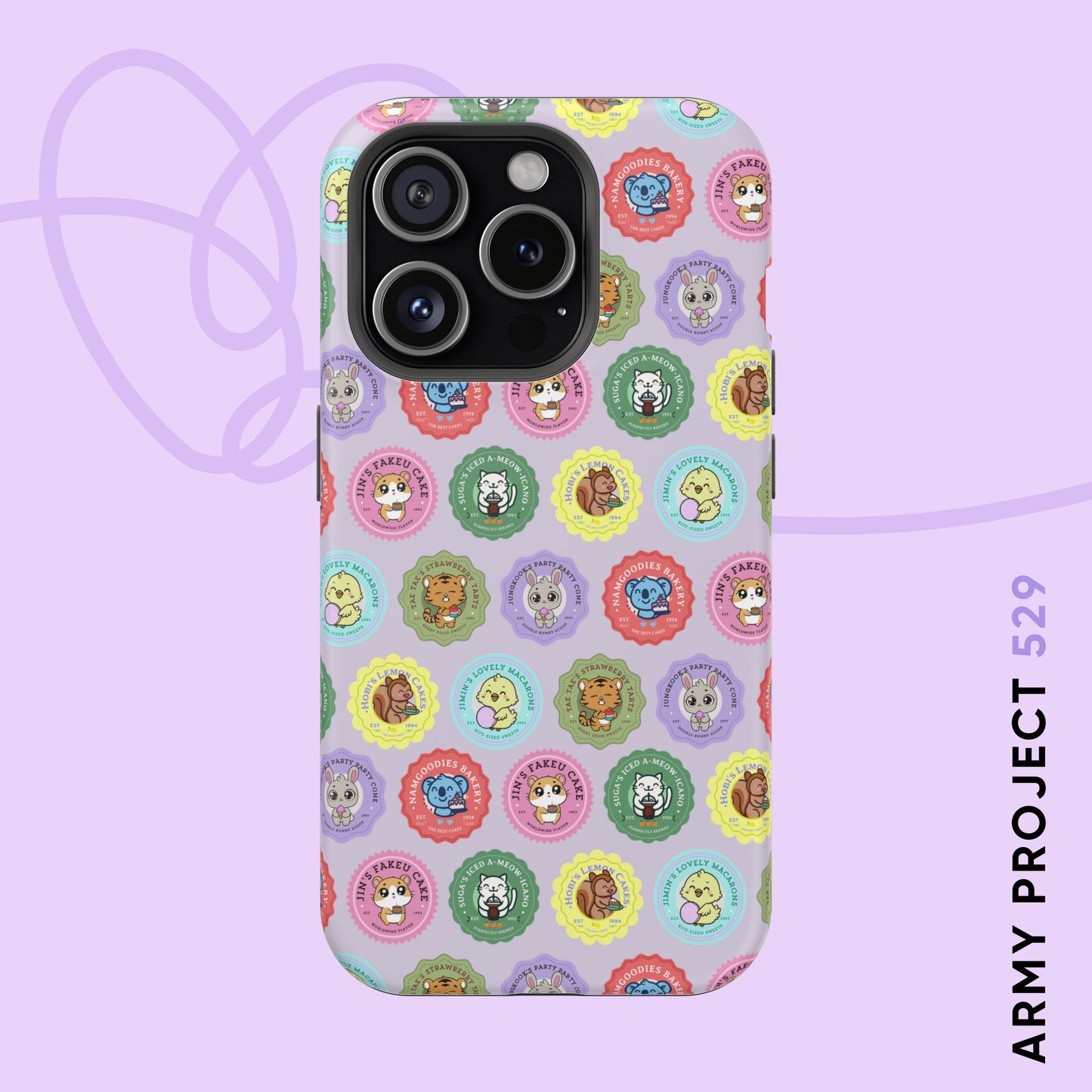 Namgoodies Bakery OT7 Magnetic Tough Phone Case