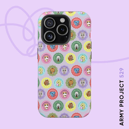 OT7 Magnetic Phone Case - Cute Fanmade BTS Merch - Namgoodies Bakery - iPhone, Galaxy, Pixel