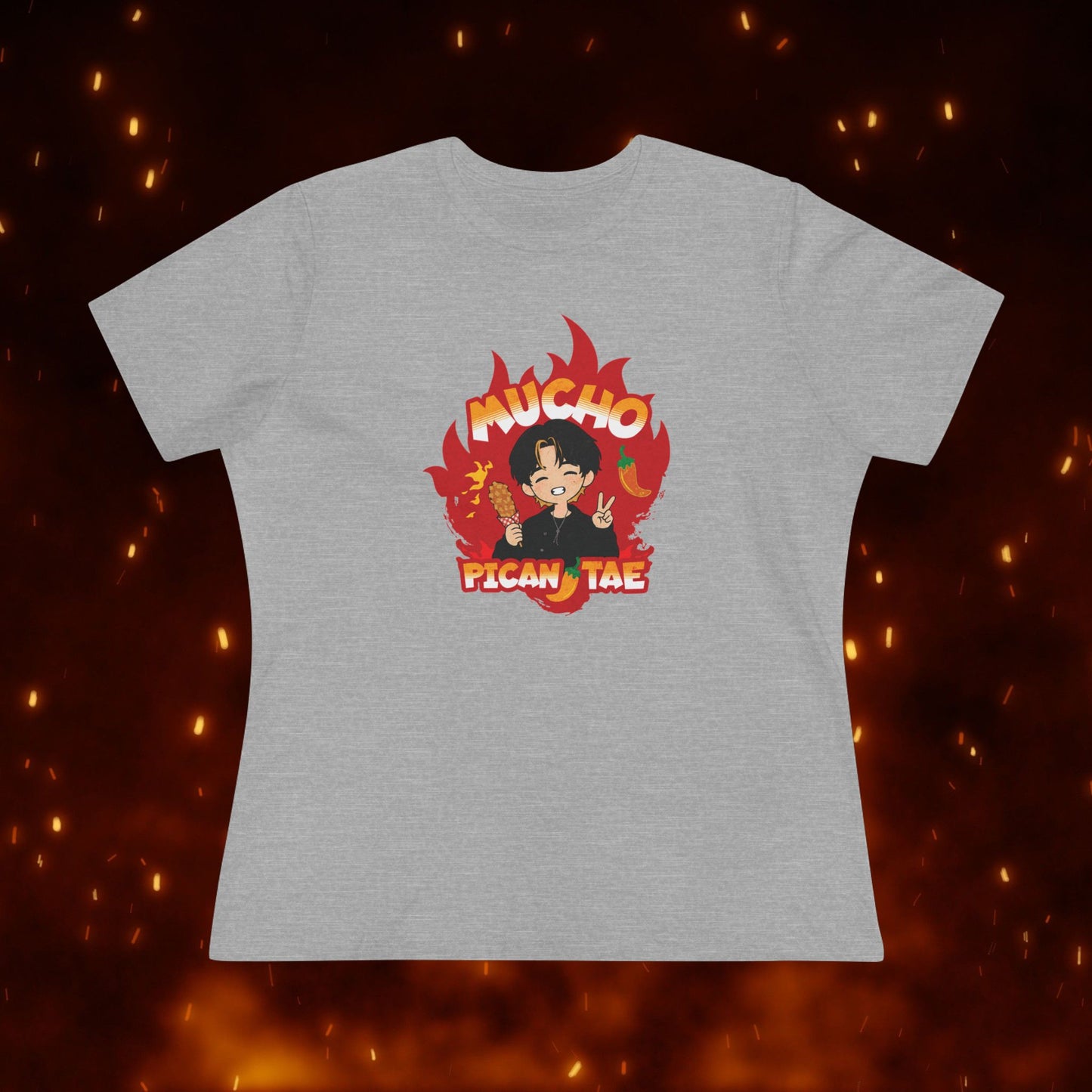 Taehyung Women's Tee - Mucho PicanTae - Soft Jersey T-Shirt