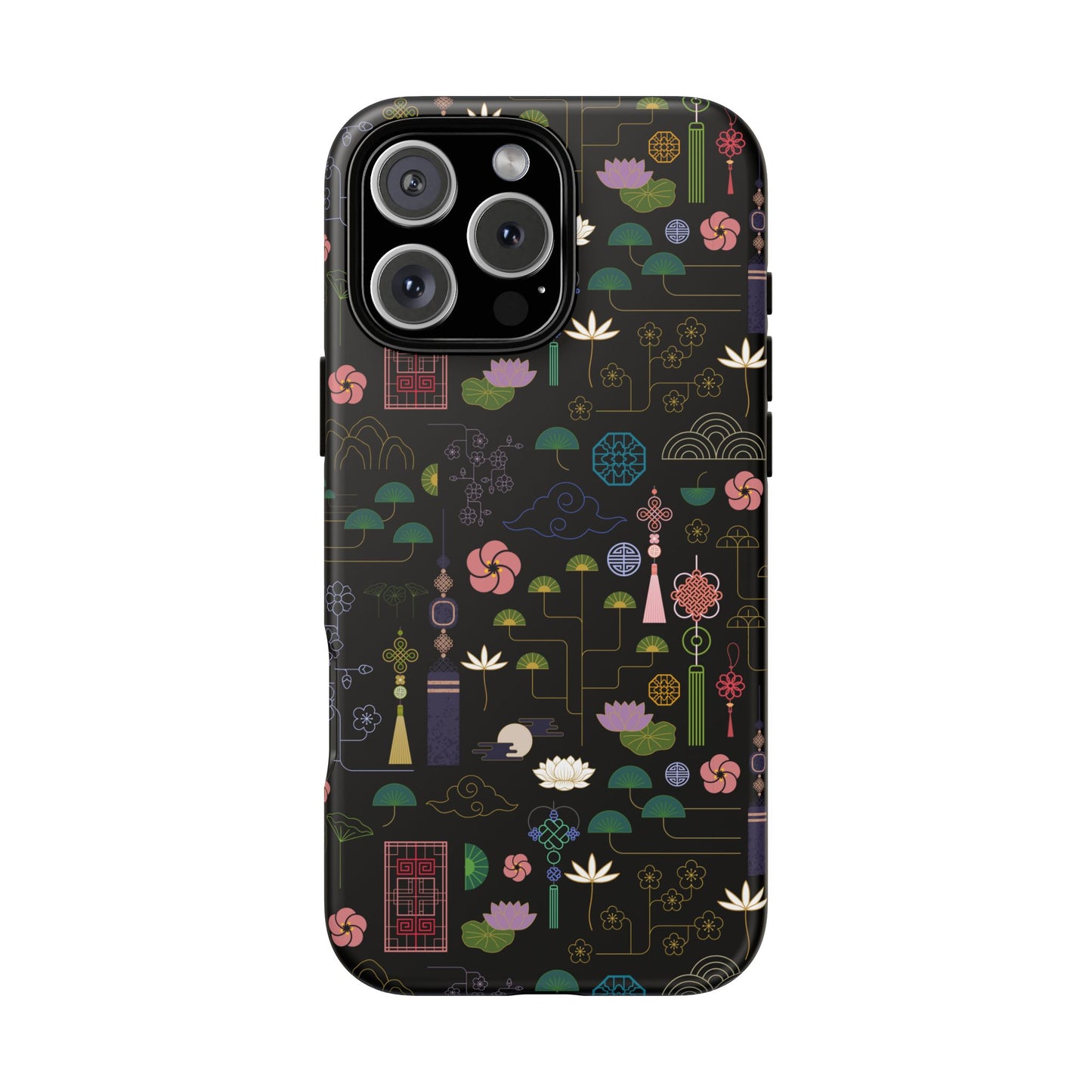 Norigae Night Garden Tough Phone Case - Elegant K-Pop Merch - iPhone, Galaxy, Pixel Cover