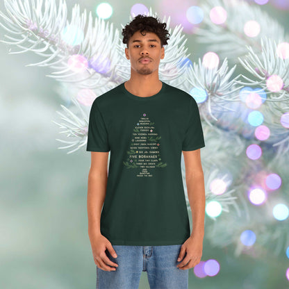 OT7 Short Sleeve Shirt - 12 Days of Bangtan - Fanmade BTS Merch - Unisex Jersey T-Shirt