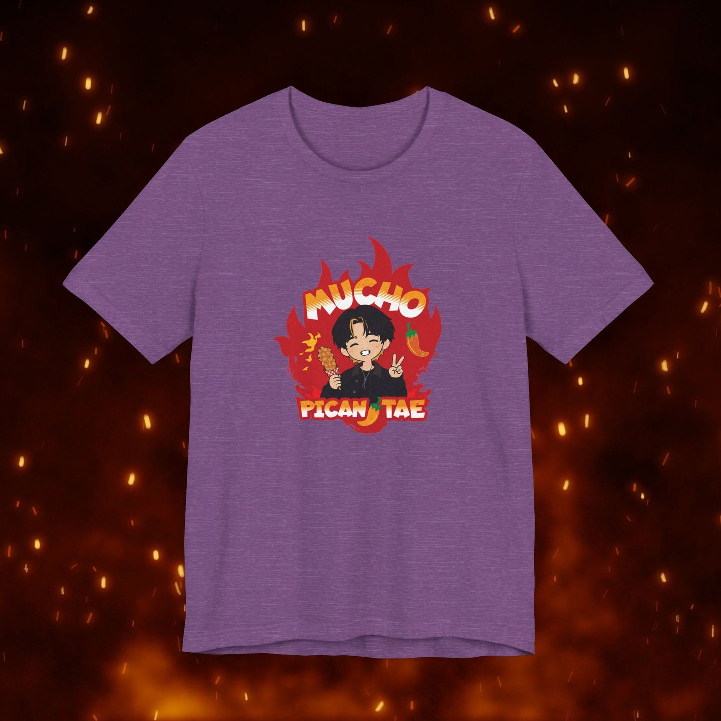 Taehyung Short Sleeve Shirt - Mucho PicanTae - Unisex Jersey T-Shirt
