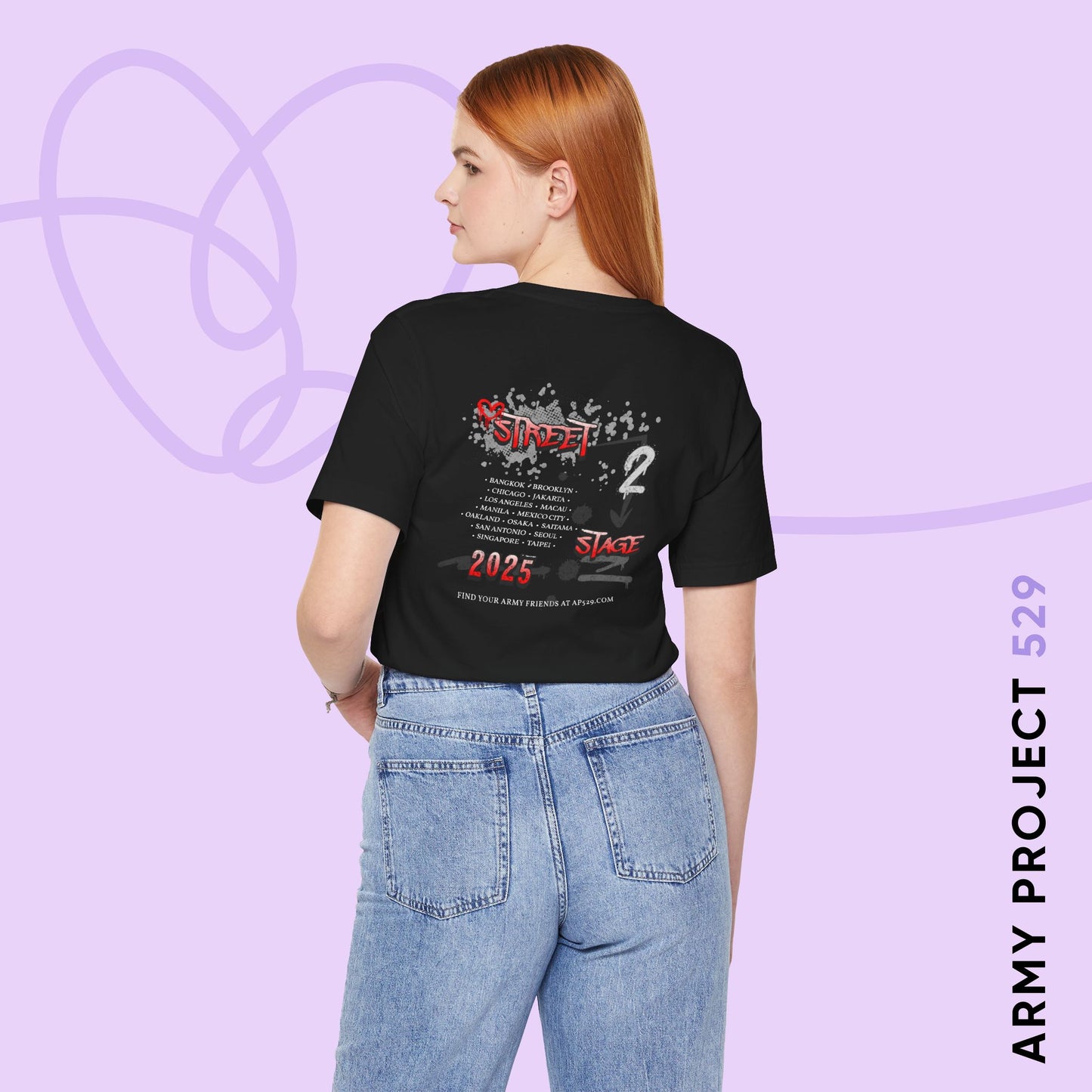 HOTS with Hope (Stop Sign ver.) Unisex Jersey Short Sleeve Tee