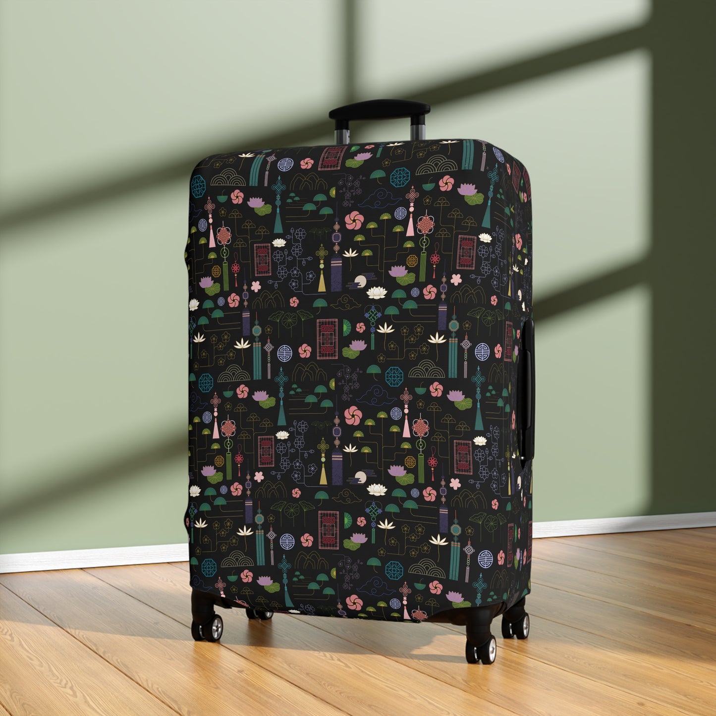 Norigae Night Garden Luggage Cover