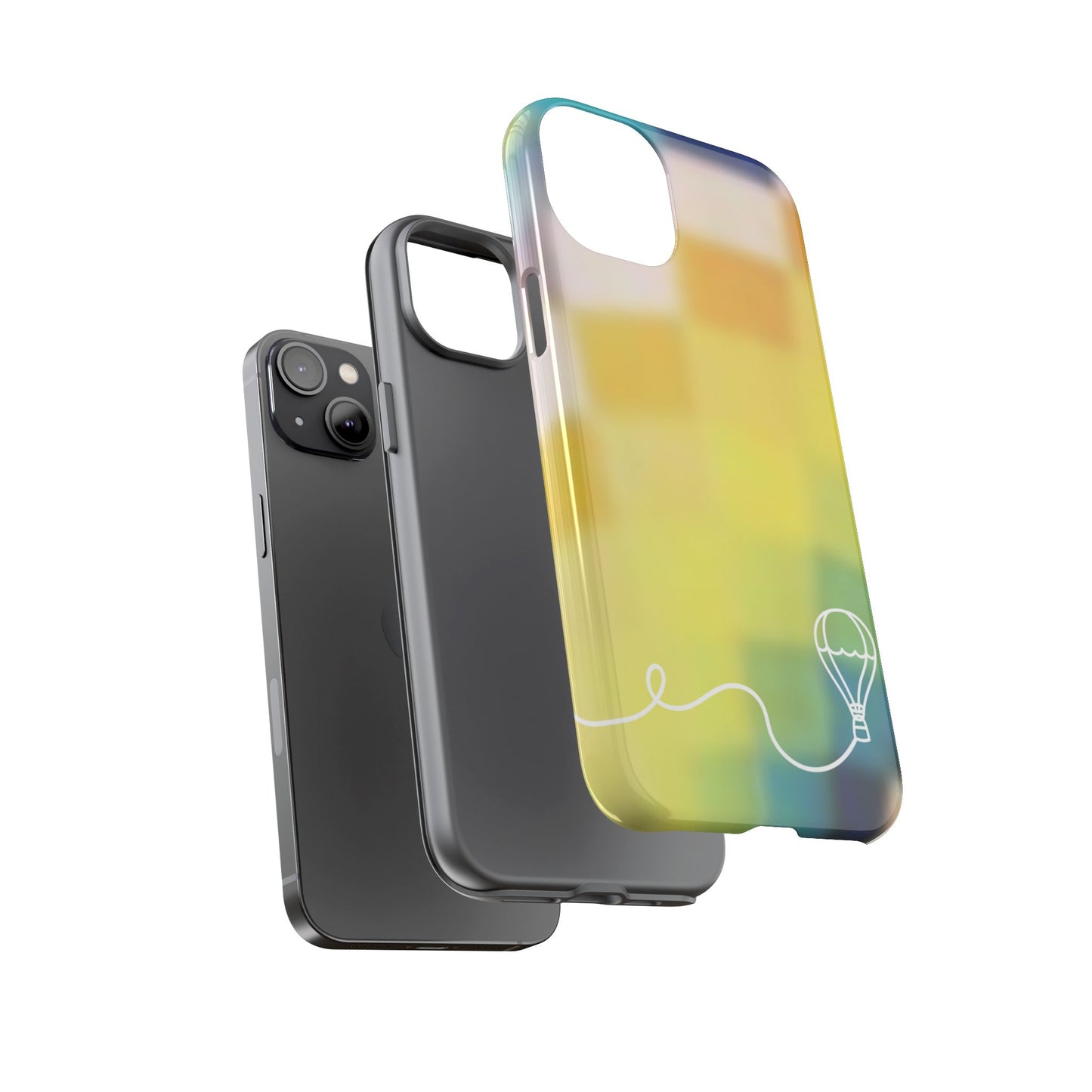 Clear Afternoon Ombre Tough Phone Case