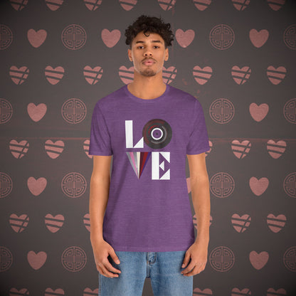 OT7 Short Sleeve Shirt - Love Record - Unisex Jersey T-Shirt