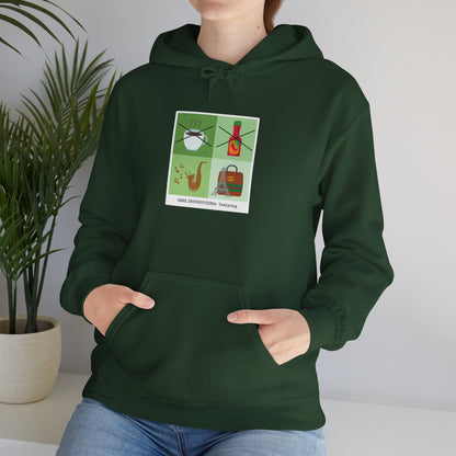 Taehyung Hoodie - Funny Fanmade BTS Merch - Care Instructions - Cozy Unisex Sweatshirt