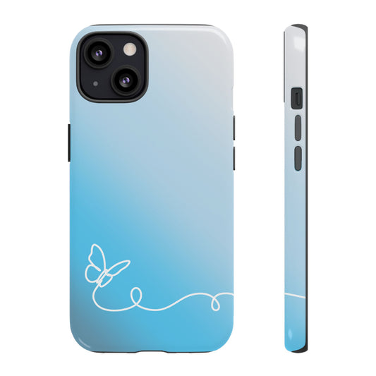 Clear Sunrise Ombre Tough Phone Case