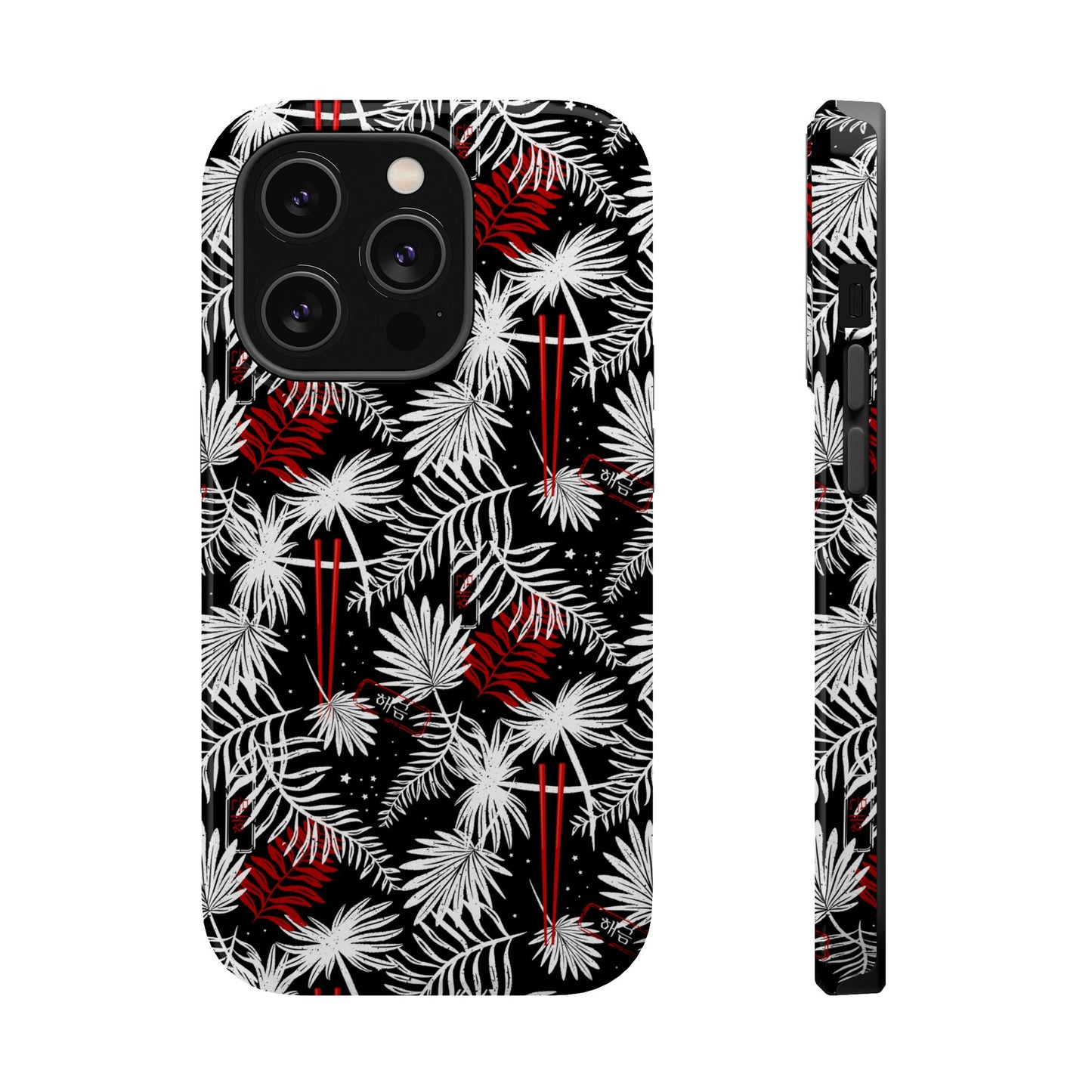 Tropical Chopsticks Magnetic Tough Phone Case