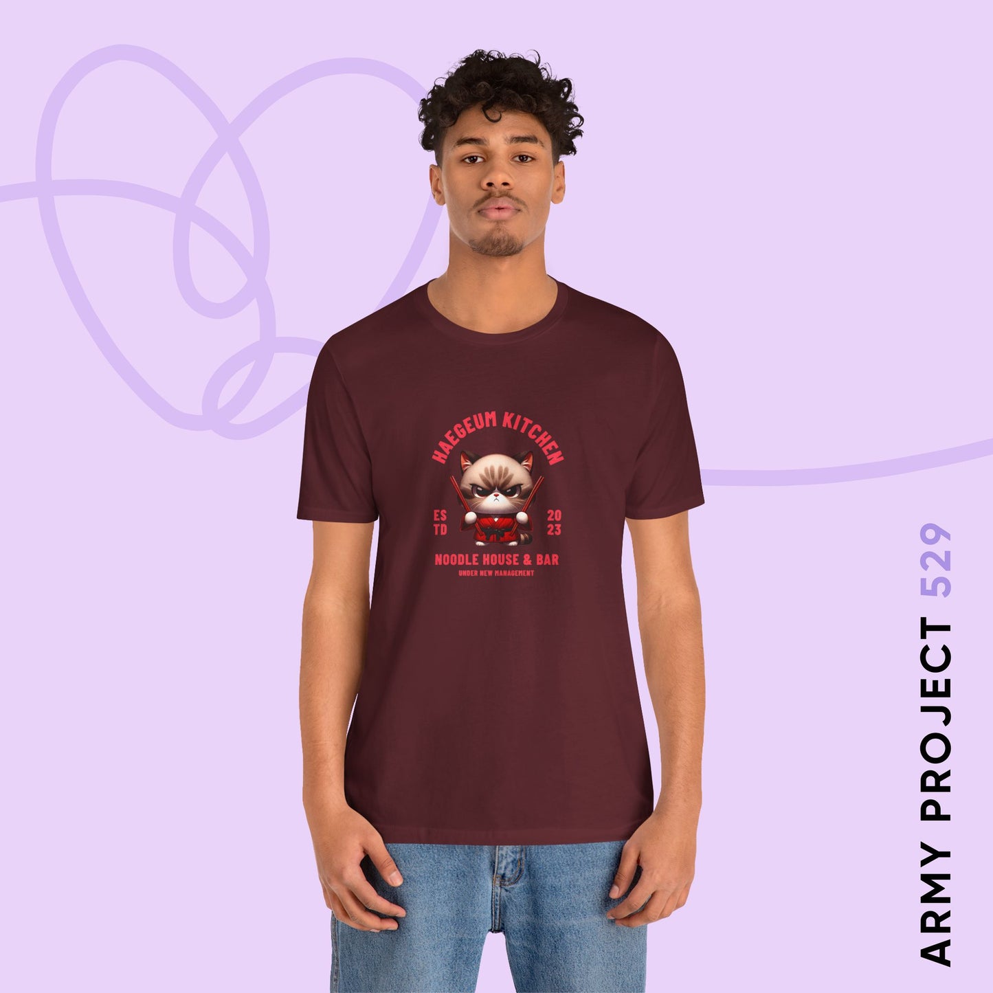 Haegeum Noodle House Unisex Jersey Short Sleeve Tee