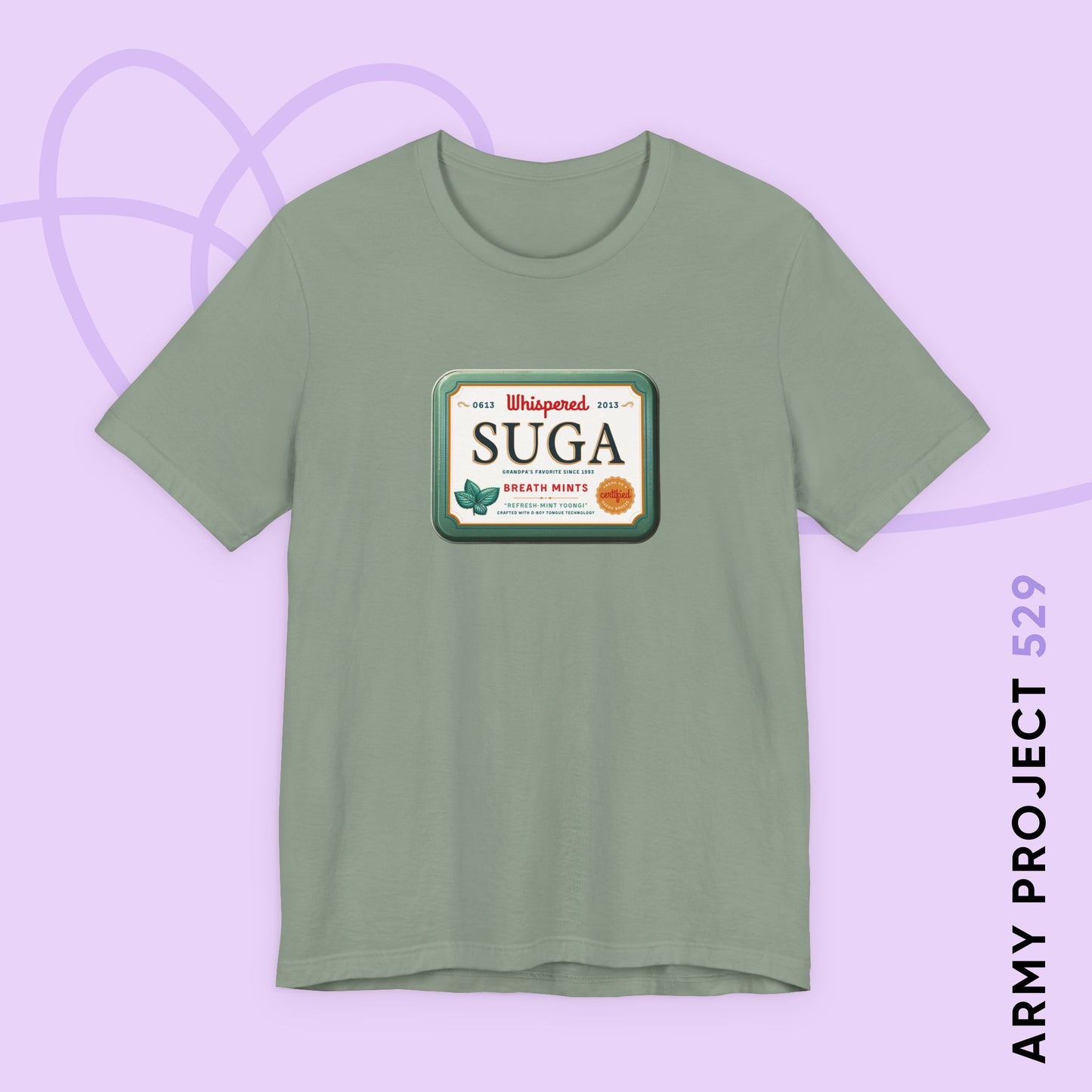 Whispered SUGA Unisex Jersey Short Sleeve Tee