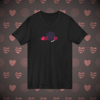 OT7 V-Neck Shirt - Friends Don't Let Friends ARIRANG Alone - Unisex Jersey T-Shirt