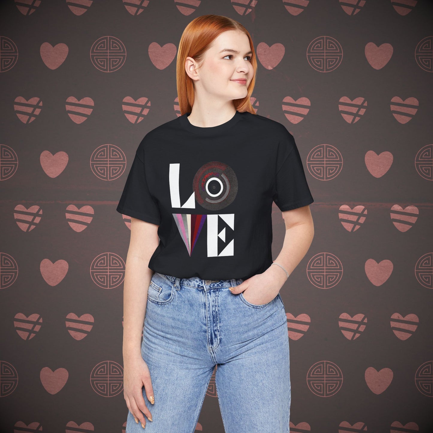 OT7 Short Sleeve Shirt - Love Record - Unisex Jersey T-Shirt