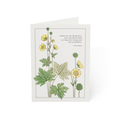 Seokjin "Thank You For Being Born" Greeting Cards