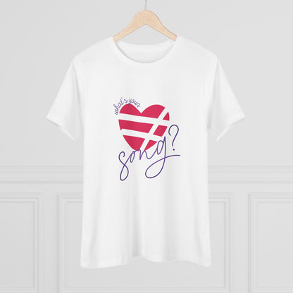 OT7 Women's Tee - What's Your Love Song? - Soft Jersey T-Shirt