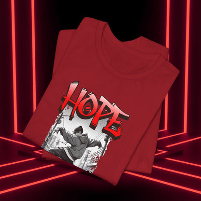 Hobi Concert Short Sleeve Shirt - HOTS with Hope (Stop Sign Ver.) - Fanmade BTS Merch - Soft Unisex T-Shirt