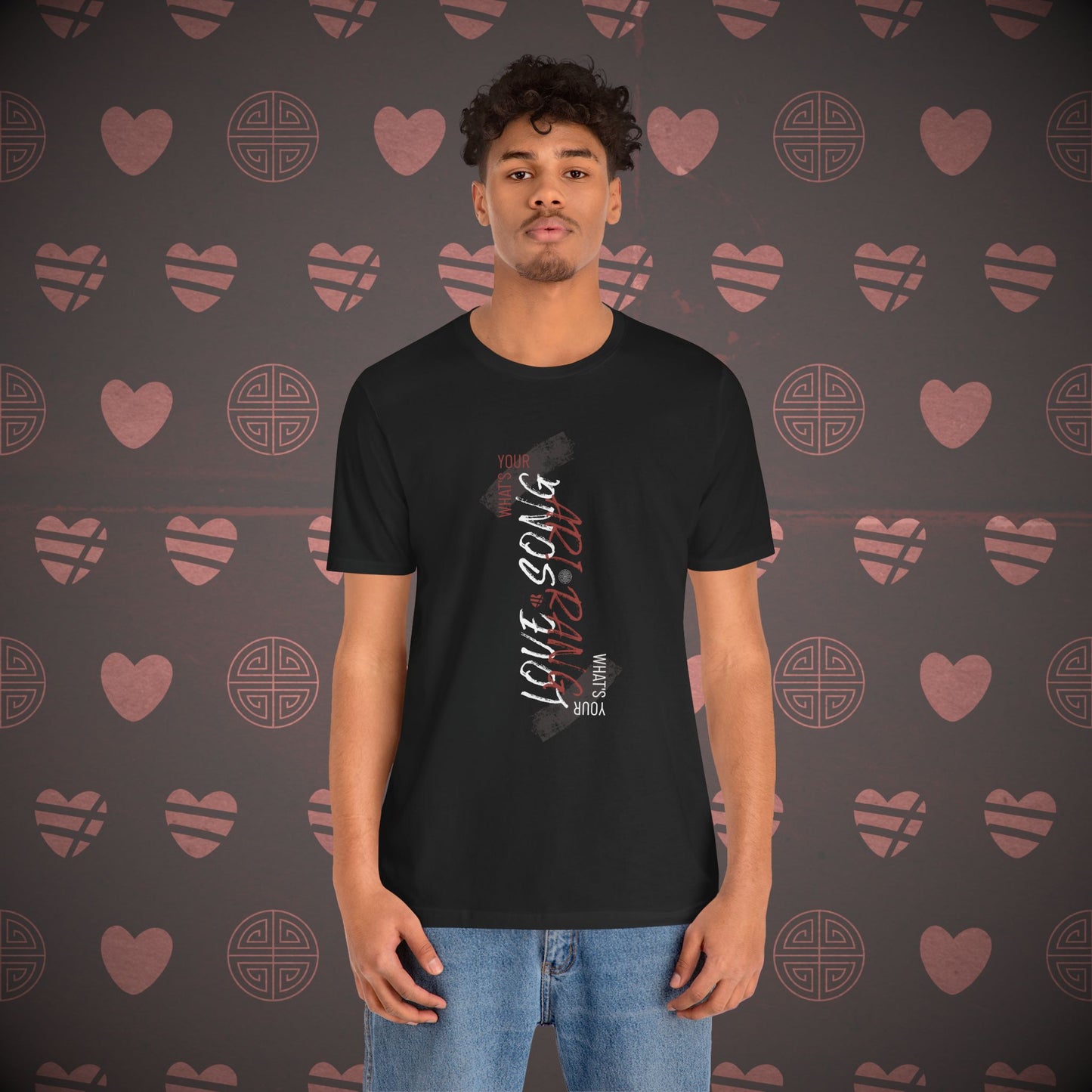 OT7 Short Sleeve Shirt - Arirang Love Song Mirror - Unisex Jersey T-Shirt
