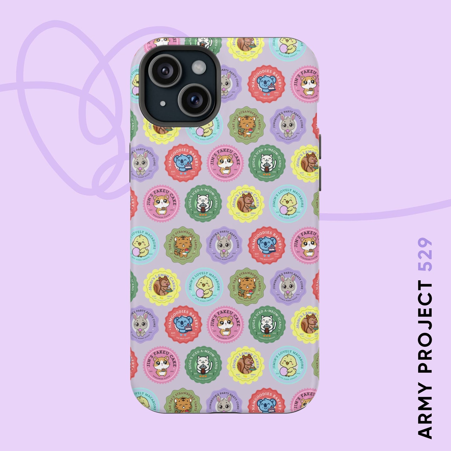 Namgoodies Bakery OT7 Magnetic Tough Phone Case