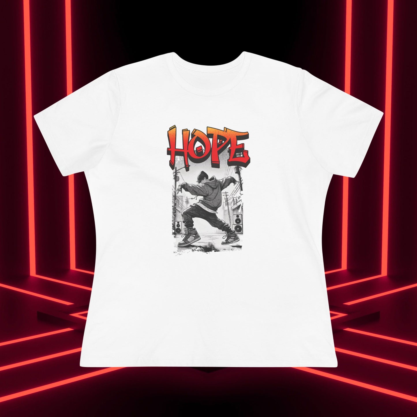 Hobi Concert Women's Tee - HOTS with Hope - Fanmade BTS Merch - Soft Jersey T-Shirt