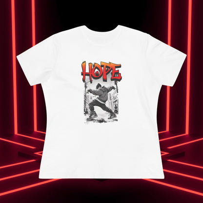 Hobi Concert Women's Tee - HOTS with Hope - Fanmade BTS Merch - Soft Jersey T-Shirt