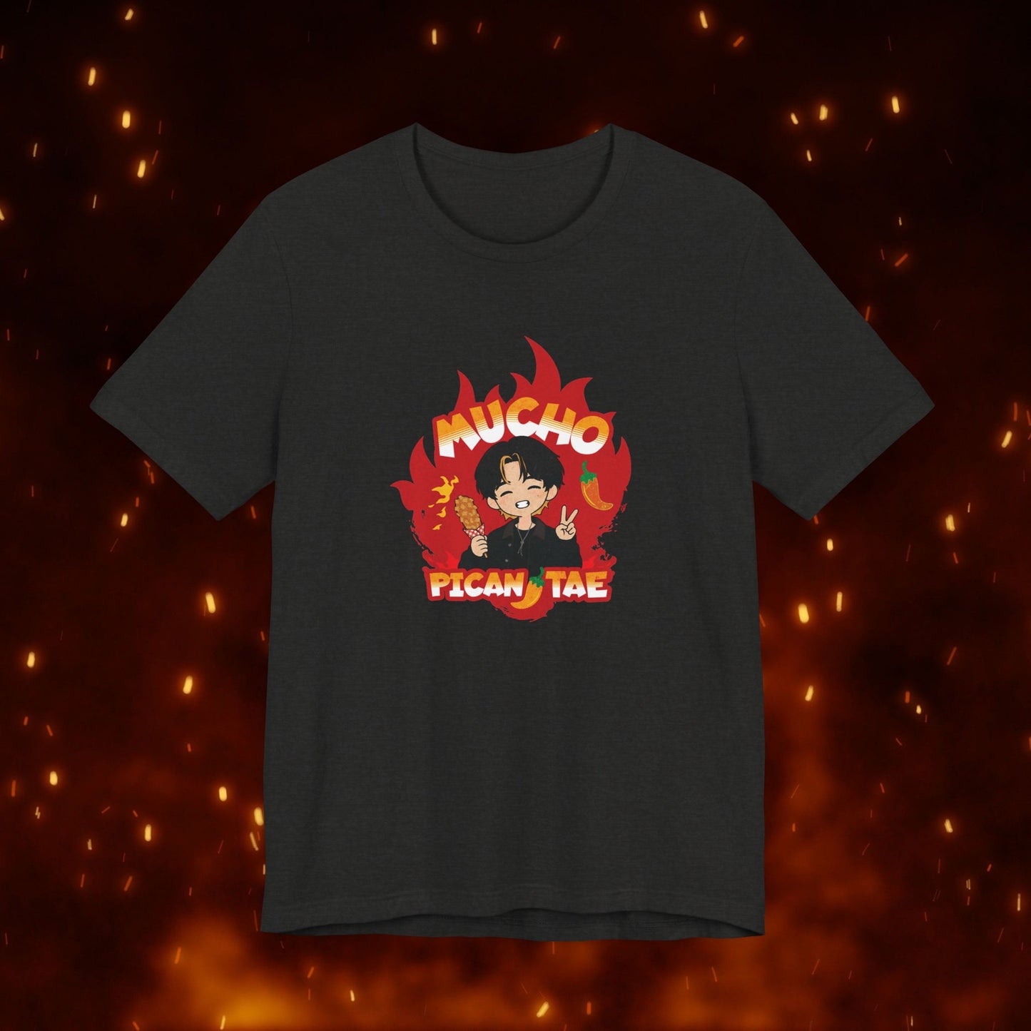 Taehyung Short Sleeve Shirt - Mucho PicanTae - Unisex Jersey T-Shirt
