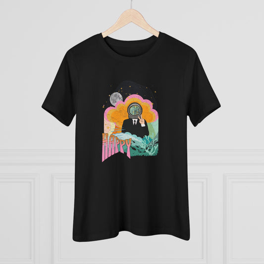 Jin Women's Tee - BTS Fanmade Retro Series - 1960s Mod Aesthetic - Soft Jersey T-Shirt