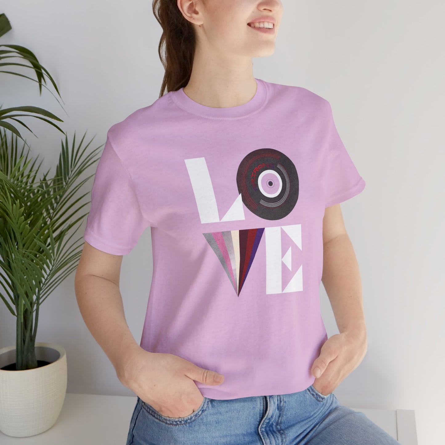OT7 Short Sleeve Shirt - Love Record - Unisex Jersey T-Shirt