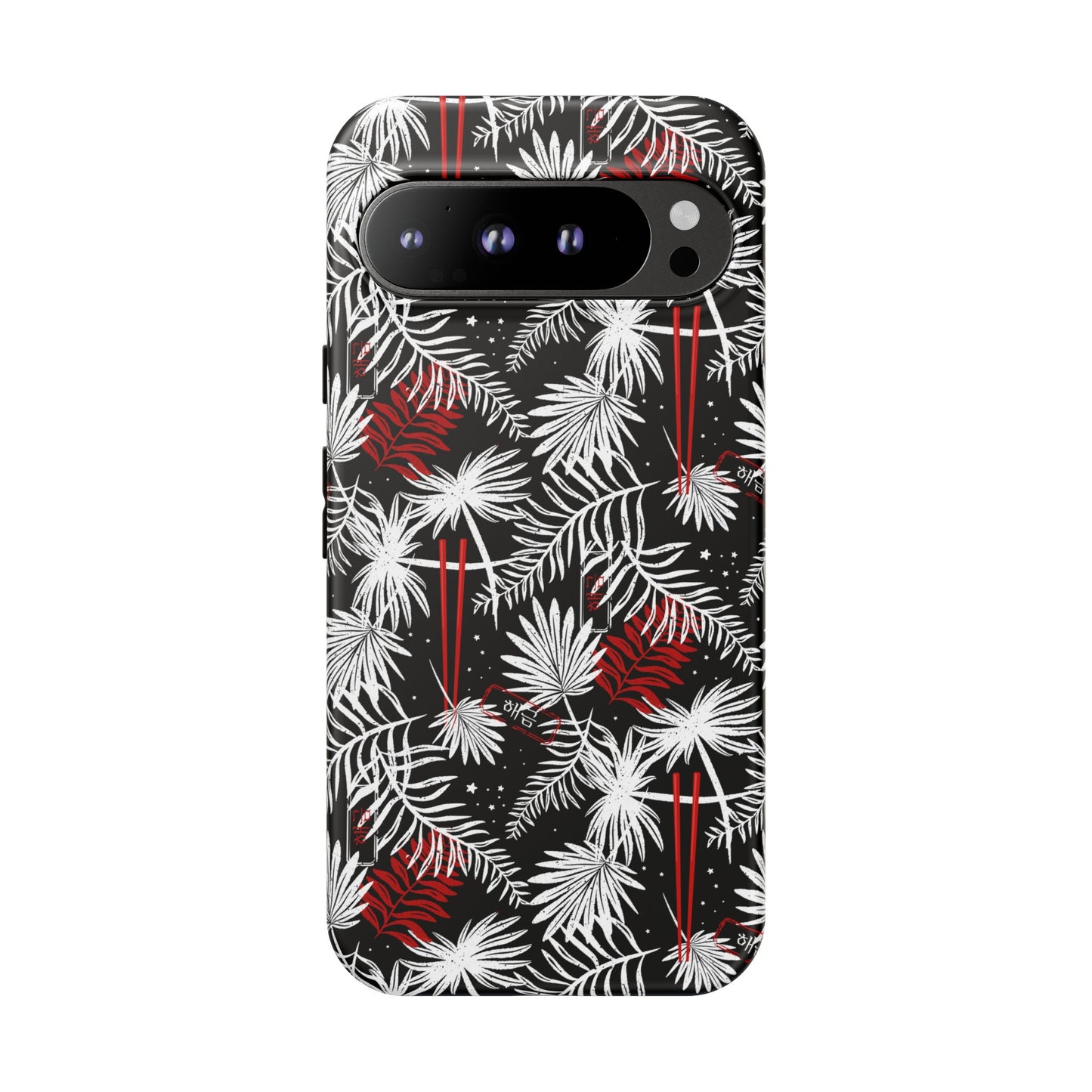 Yoongi Tough Phone Case - Tropical Chopsticks - Fanmade BTS Merch - iPhone, Galaxy, Pixel