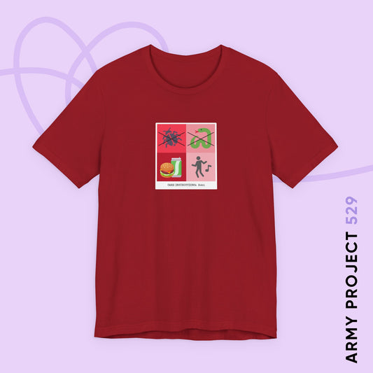 Hobi Care Instructions Unisex Jersey Short Sleeve Tee