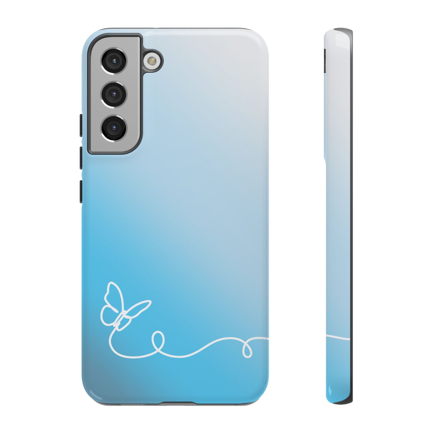Clear Sunrise Ombre Tough Phone Case