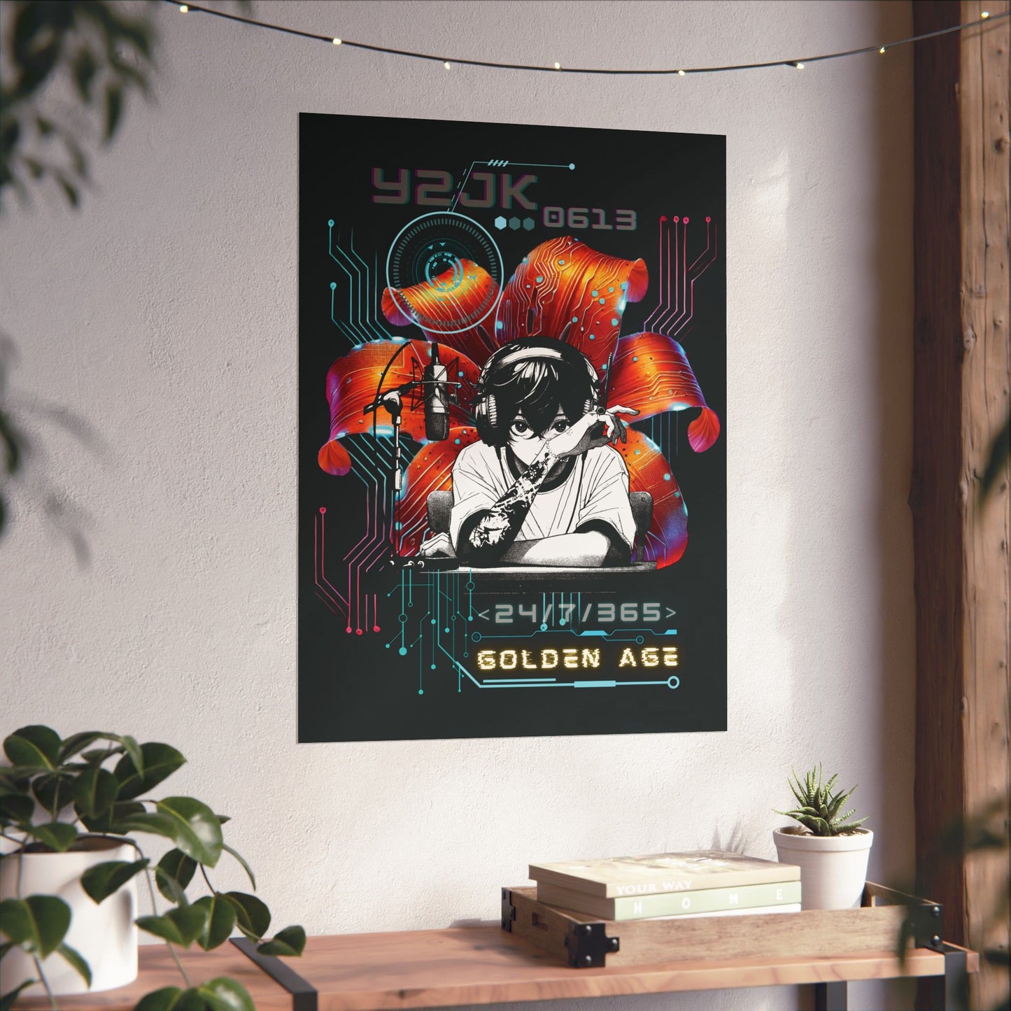 Jungkook Y2JK Retro Series Matte Poster