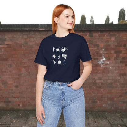 Walking Like A Duck Unisex Jersey Short Sleeve Tee