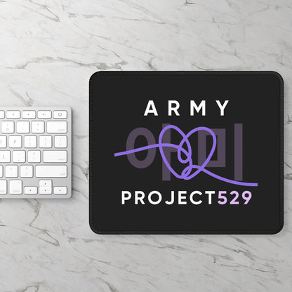 ARMY Project 529 Mouse Pad - ARMY Desk Accessories - Neoprene
