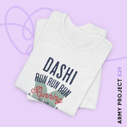 OT7 Short Sleeve Shirt - Dashi Running Club - Fanmade BTS Merch - Unisex Jersey T-Shirt