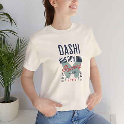 OT7 Short Sleeve Shirt - Dashi Running Club - Fanmade BTS Merch - Unisex Jersey T-Shirt