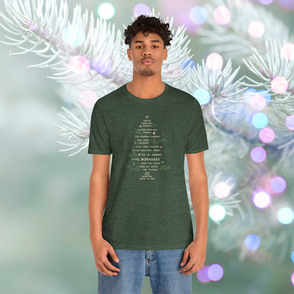 OT7 Short Sleeve Shirt - 12 Days of Bangtan - Fanmade BTS Merch - Unisex Jersey T-Shirt