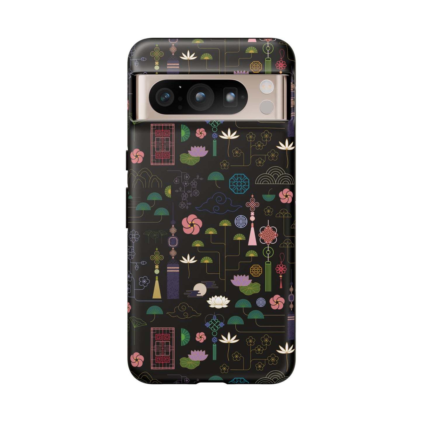 Norigae Night Garden Tough Phone Case - Elegant K-Pop Merch - iPhone, Galaxy, Pixel Cover