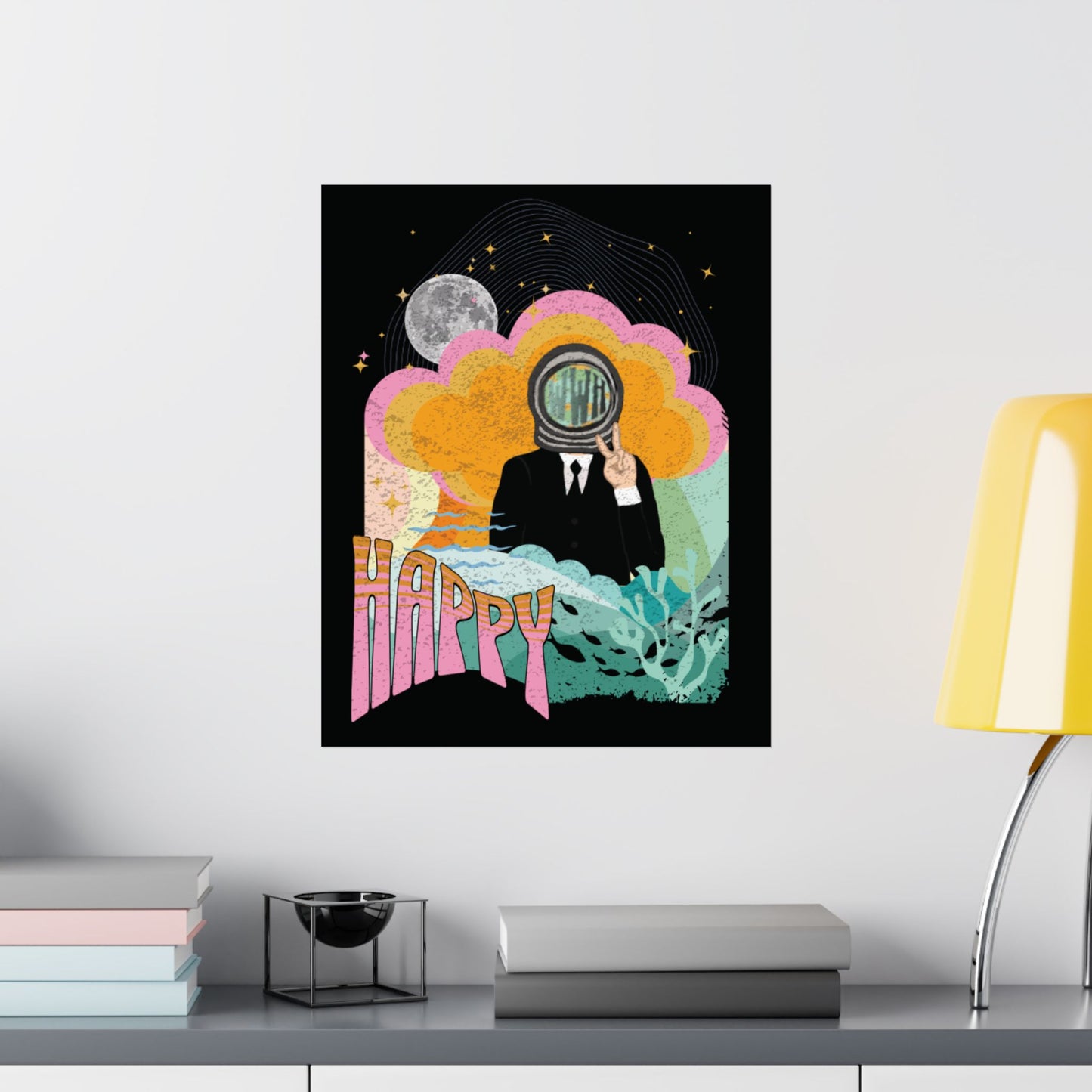 Jin 1960s Retro Series Matte Poster