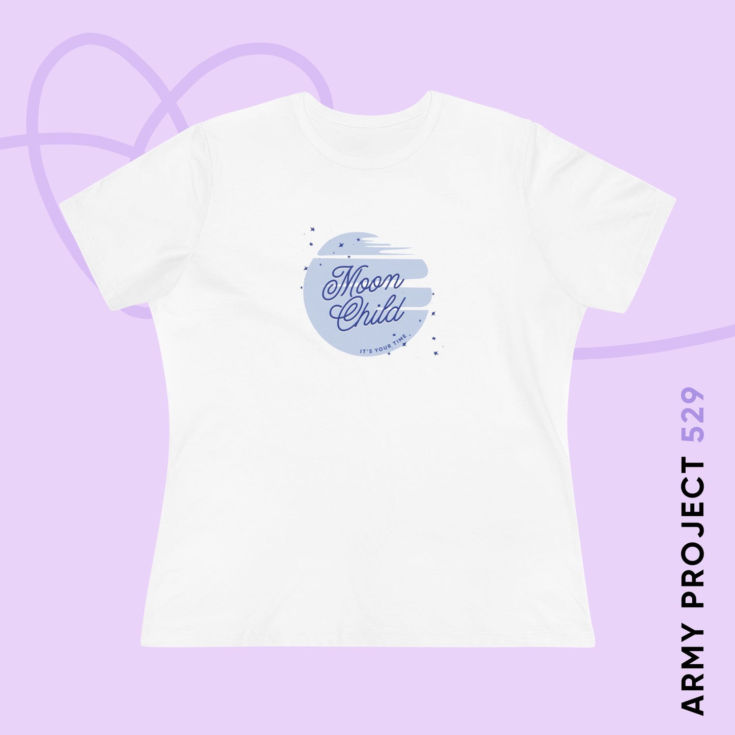 Namjoon Women's Tee - Moonchild - Fanmade BTS Merch - Soft Jersey T-Shirt