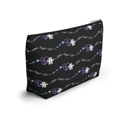 AP529 Heartline Logo Accessory Pouch w/ T-bottom