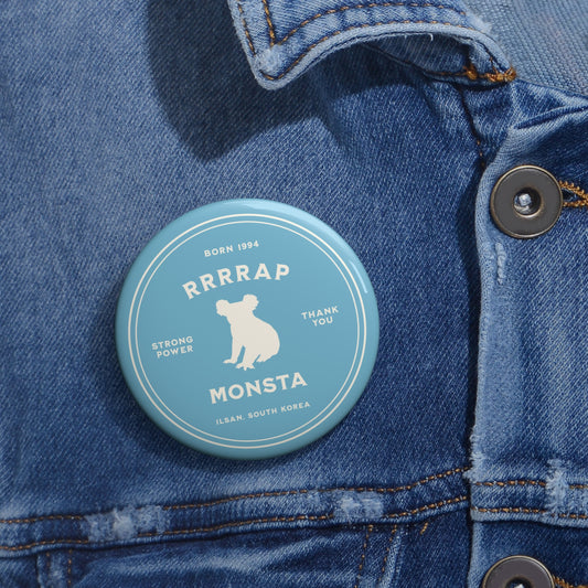 RRRRap Monsta Medallion Series Pin Button