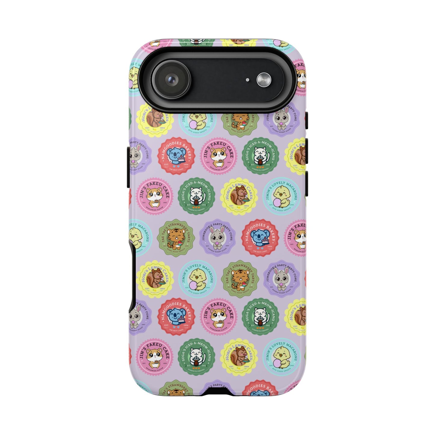 OT7 Phone Case - Cute Fanmade BTS Merch - Namgoodies Bakery - iPhone, Galaxy, Pixel