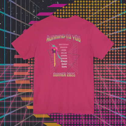 Jin Concert Short Sleeve Shirt - Fanmade BTS Merch - Running To You - Unisex Jersey T-Shirt