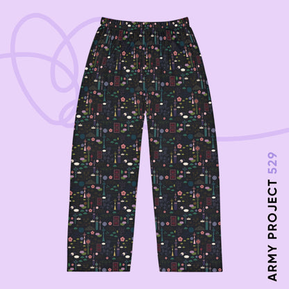 Norigae Night Garden Unisex Pajama Pants
