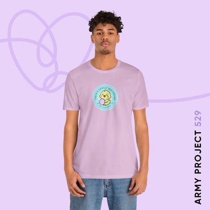 Jimin Short Sleeve Shirt - Cute Fanmade BTS Merch - Jimin's Lovely Macarons - Soft Unisex T-Shirt