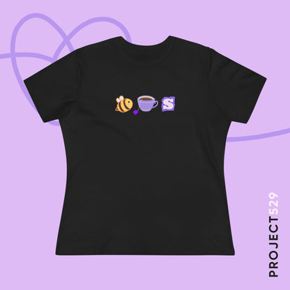 Bee Tea Ess Women's Relaxed Jersey Short Sleeve Tee