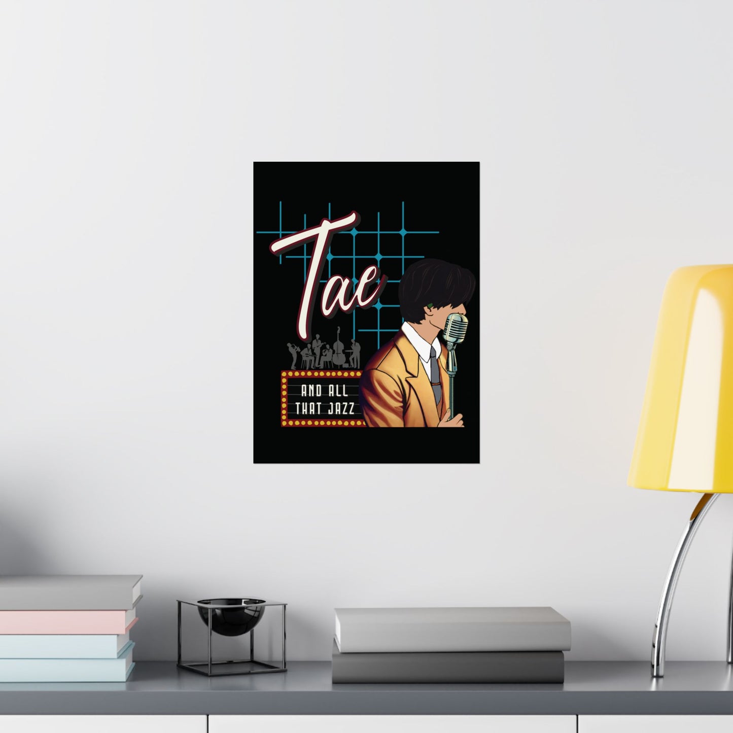 Taehyung 1950s Retro Series Matte Poster