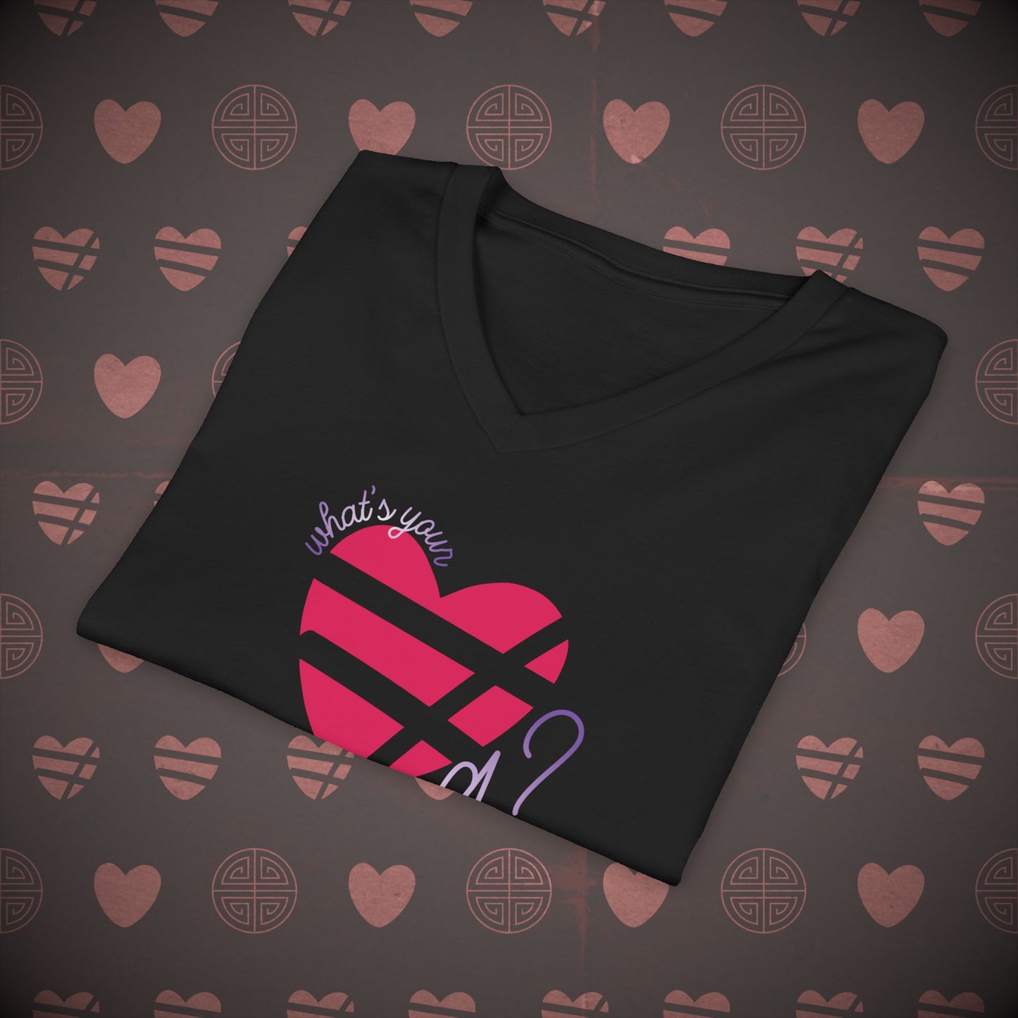 OT7 V-Neck Shirt - What's Your Love Song? - Unisex Jersey T-Shirt