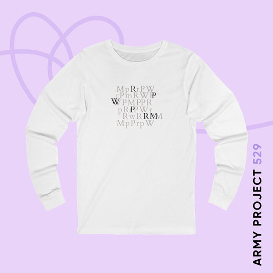 Namjoon Lost in the Page Unisex Jersey Long Sleeve Tee