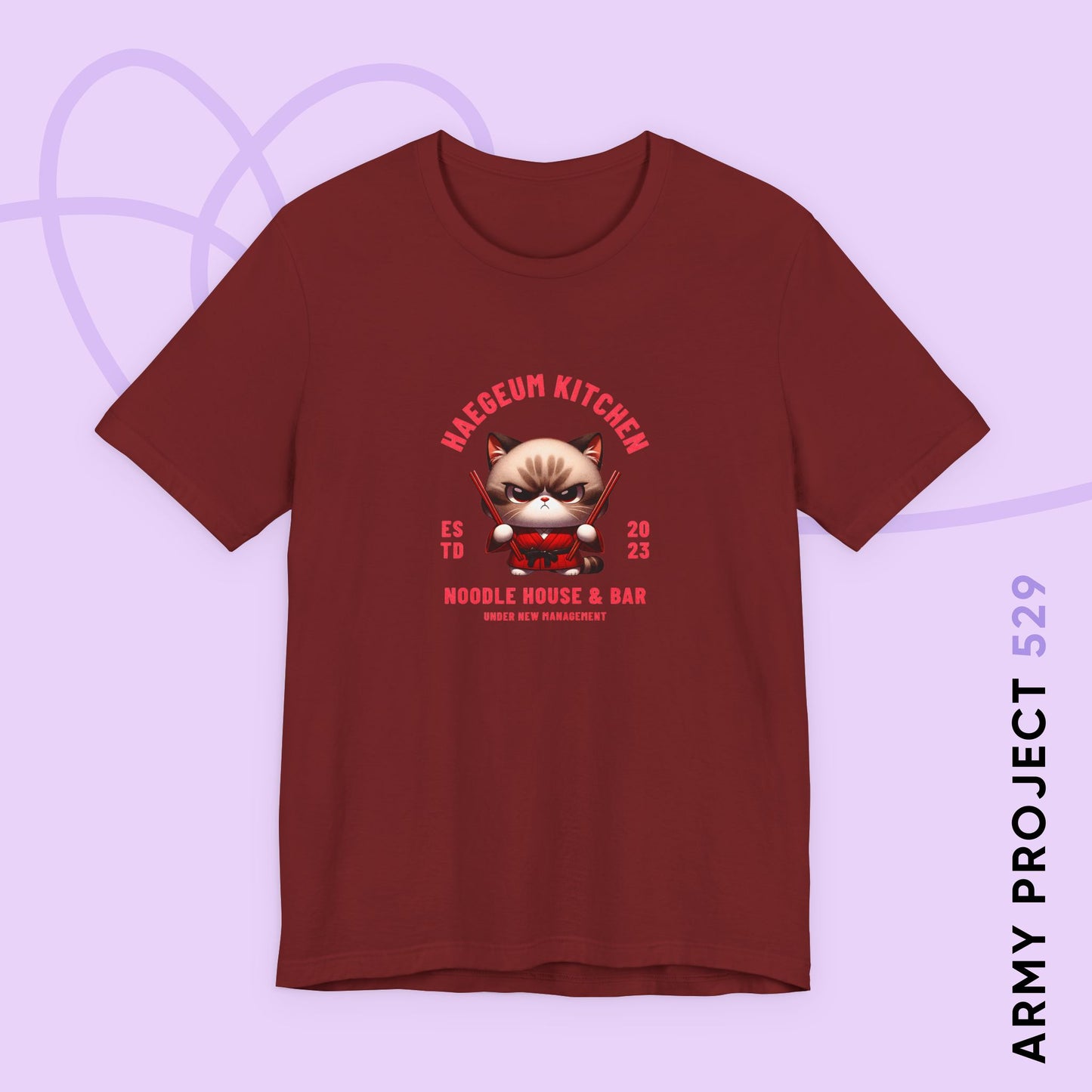 Haegeum Noodle House Unisex Jersey Short Sleeve Tee